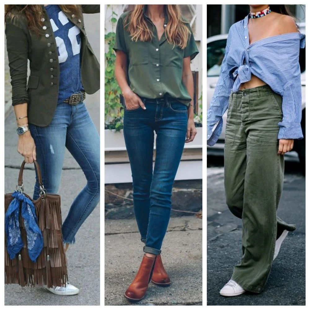 combinar-verde-militar