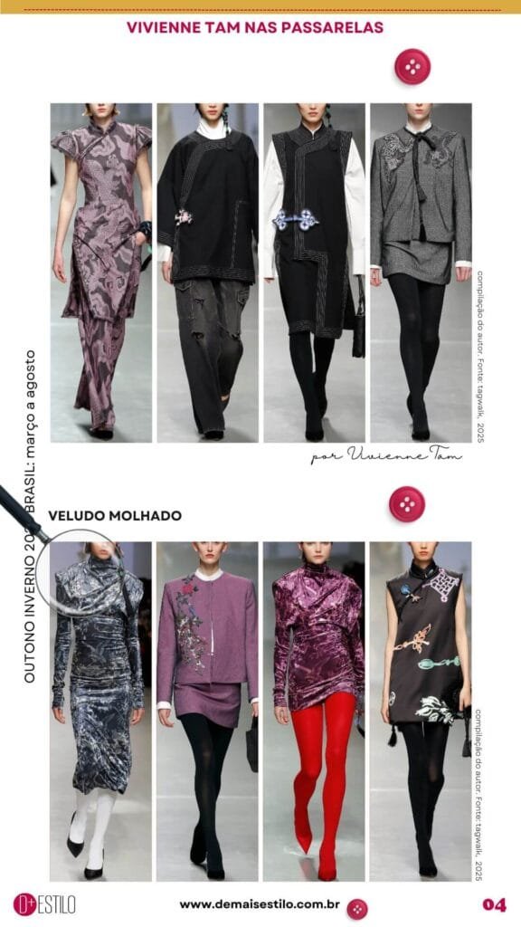 outono inverno 2025 coleção moda inspiração
